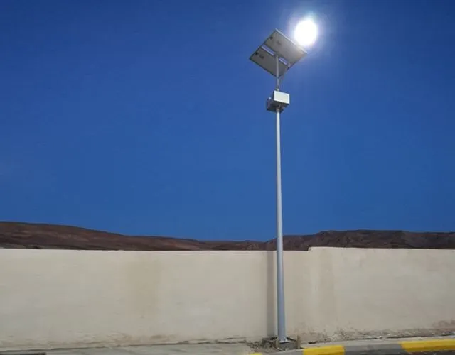 9M 80W High Brightness Solar Street Lights