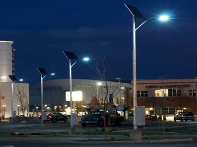 9M 80W High Brightness Solar Street Lights